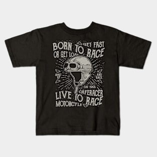 Born To Race Kids T-Shirt